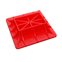 Base en nylon MONSTER4WD de haute qualité pour véhicules tout-terrain 4x4 4WD, orange, 285x285mm, base de sable compatible avec le cric de ferme et le cric à levage élevé