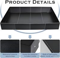 Plateaux en plastique PP ondulé sur mesure de grande taille, imperméables, écologiques et durables, avec service de découpe pour doublure de cage de cochon d'Inde