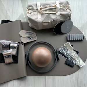 Set di Fasce Elastiche in Lattice con Logo Personalizzato, Mini Bande di Resistenza per Fianchi, per Palestra Domestica, Yoga, Fitness, Allenamento, Esercizio Fisico, 5 Livelli di Resistenza - Product Image 6