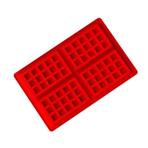 Silicone Cake 3d Soap <strong>Mould</strong> 6 Hole Round WAFFLE Shape Cake Mold <strong>Cheese</strong> Silicone Mold COOKIE Cake Resin Bpa Free - Product Image 3