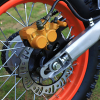 Motos à essence 125cc de couleur multiple les moins chères avec frein à disque avant