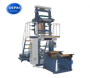 High Speed Pe Plastic Flat Bag Film Blowing Extrusion Machine For Sale
