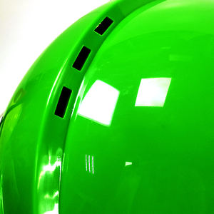 그린 ABS 플라스틱 소재 유전 산업 안전 헬멧 커스텀 로고 만들기 공사 토목 하드 모자 - Product Image 4