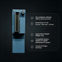 6ES7193-6AG00-0AA0 pour Siemens ET200SP Adaptateur de Bus BA 2xLC 100% Neuf et Original