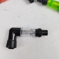 Bougie d'allumage en caoutchouc pour moto à lumière LED universelle Ca P