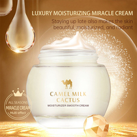 Lait de chamelle Cactus Crème Visage Glycérine Jour Hydratant Anti-âge et Anti-Rides Hydratant Raffermissant Soin de la Peau