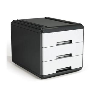 ARDA - UNIDAD DE GAVETAS MINI MYDESK 17.7X25.4X17CM NEGRO Y BLANCO - Product Image 1