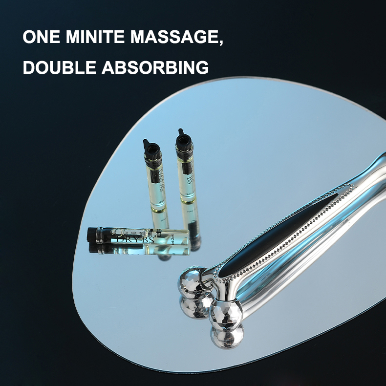 Мини-массажер с двойным покрытием для подбородка