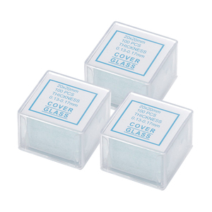 Consommables de laboratoire : Lames de <span class=keywords><strong>microscope</strong></span> d'histologie jetables de différentes tailles, 20x20mm - Product Image 1