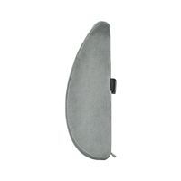 Coussin de soutien lombaire OEKO-TEX / Coussin dorsal en mousse à mémoire de forme orthopédique avec housse amovible et lavable pour voiture
