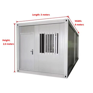 Dubai Incombustible Aula Dormitorio Paquete plano desmontable Contenedor Aislamiento Conexión Casa Baño Edificio Cabina - Product Image 5