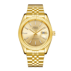 Montre mécanique de luxe pour homme, mouvement classique à balancier, cadran ajouré, fabrication en gros, boîtier en acier inoxydable ETA - Product Image 3