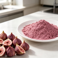 Fabrieksleverancier van puur natuurlijk gevriesdroogd vijgenpoeder voor bakkerijen, yoghurt, ijs en snackbars