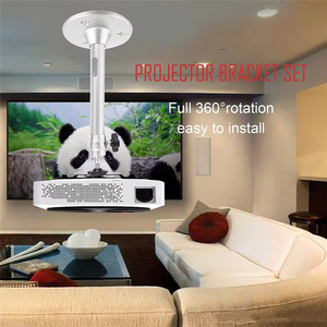 Wholesale Mini Projector Wall Mount Stand Ceiling <b>Bracket</b> Holder for YG300 J15 P62 LED DLP Security Camera - Product Image 4