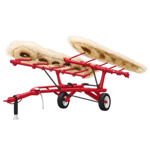 Machine à râteau à foin montée sur tracteur à haute capacité et robuste 9LZ-6.0, râteau à doigts pour la récolte de fourrage à grande échelle dans les fermes - Product Image 1