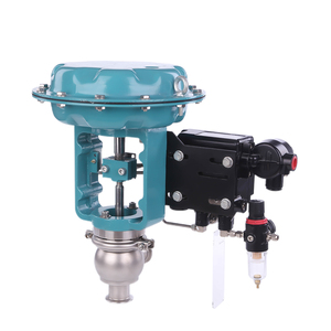 Vệ sinh thép không gỉ 316L khí nén dòng chảy điều chỉnh van điều khiển chỗ ngồi duy nhất - Product Image 2