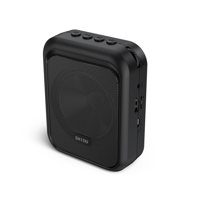Shidu 10W Loud Bluetooth PA Speaker Rechargeable UHF Headset Microphone Wireless Voice Amplifier for Teacher Speaking