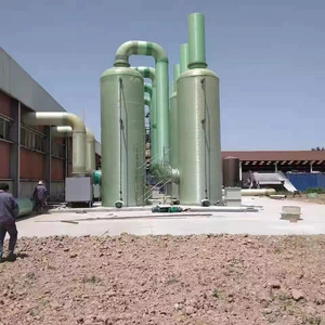 Système de purification par pulvérisation industriel pour l'absorption des gaz chimiques et des déchets en fibre de verre - Product Image 2