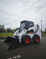 Chargeuse compacte sur pneus S70 avec moteur Kubota, garantie 1 an, composants PLC et engrenages, excellent état, pompe moteur pour