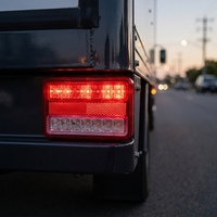 Feu arrière LED 12V 24V pour camion, feu de position latéral pour remorque, camping-car et véhicule agricole