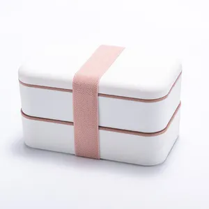 Double Layers Single Layer Solid Pantone Color Plastic RPET Lunch Box