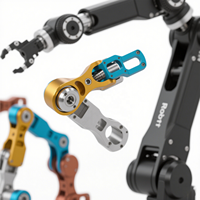 Fabricant de joints de bras de robot de précision Composants robotiques en acier inoxydable usinés CNC