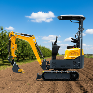 Mini Excavadora de Fábrica con Certificación CE y EPA, de 1 Tonelada, 1.2 Toneladas y 1.5 Toneladas, Excavadora Hidráulica sobre Orugas con Cucharón - Product Image 3