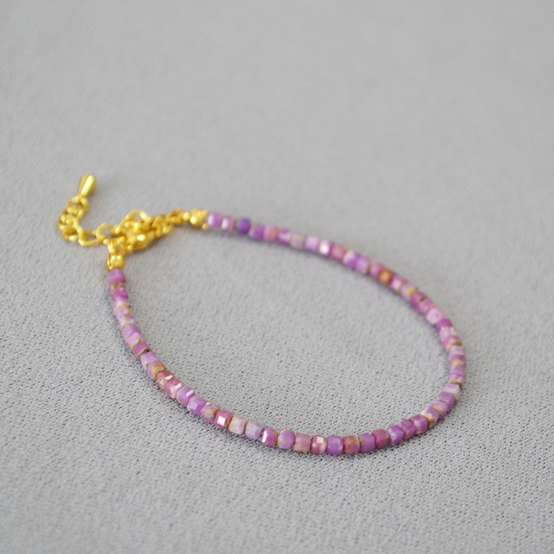 Gold 2-2.5MM Lepidolite