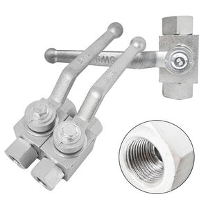 Female Thread 304 <b>Stainless</b> <b>Steel</b> High Pressure <b>Ball</b> Valve Corrosion Resistant High Pressure Carbon <b>Steel</b> Hydraulic <b>Ball</b> Valve - Product Image 1