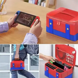 YLW casing pelindung pembawa kapasitas perjalanan besar, untuk Nintend Switch Console Pro Controller untuk Switch Accessories