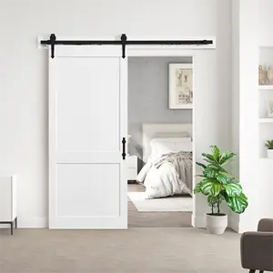 Ace Modern Wooden Barn Doors Bifold Schiebetüren für Häuser Innentüren