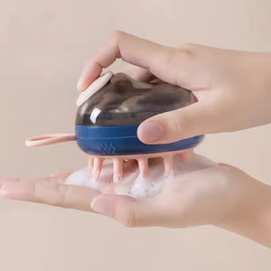 <span class=keywords><strong>Brosse</strong></span> de bain pour animaux de compagnie en silicone 2 en 1, peigne de massage pour chien et chat, élimination des poils, outil de toilettage pour <span class=keywords><strong>Golden</strong></span> <span class=keywords><strong>Retriever</strong></span> Teddy, TPR écologique - Product Image 1