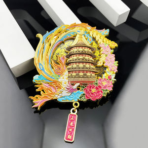 कस्टम मुद्रित एपॉक्सी लकड़ी समुद्र तट फ्लोरिदा मिमामी स्मृति फ्रिज चुंबक - Product Image 1