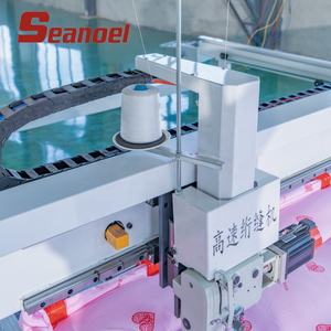 Directe Aandrijving Hefkop Hogesnelheids Computer Enkele Kop Draad Trimmen Enkele Naald Quiltmachine Voor Matras - Product Image 2