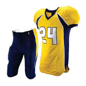 American Football Uniform for Adults Includes Short Jersey High Performance <b>Pants</b> Anti-Bacterial Quick Dry Features for Practice - Product Image 6