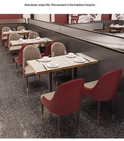 Sièges en cuir pour cabines de restaurant, idéaux pour cafés modernes et restaurants commerciaux, ensemble de canapés-bancs métalliques de luxe personnalisés