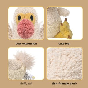 Kurzes Plüsch-<span class=keywords><strong>Dodo</strong></span>-Spielzeug, niedliche Stoffpuppe, weiches Schlafkissen, Unisex-Geburtstagsgeschenk, 31 cm, 50 cm - Product Image 3