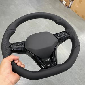 Vente en gros de volant de voiture en cuir personnalisé style sport pour Volkswagen <span class=keywords><strong>VW</strong></span> <span class=keywords><strong>Golf</strong></span> 5 6 <span class=keywords><strong>7</strong></span> <span class=keywords><strong>7</strong></span>.5 6R R Passat CC Gti <span class=keywords><strong>Gte</strong></span> MK8 - Product Image 3