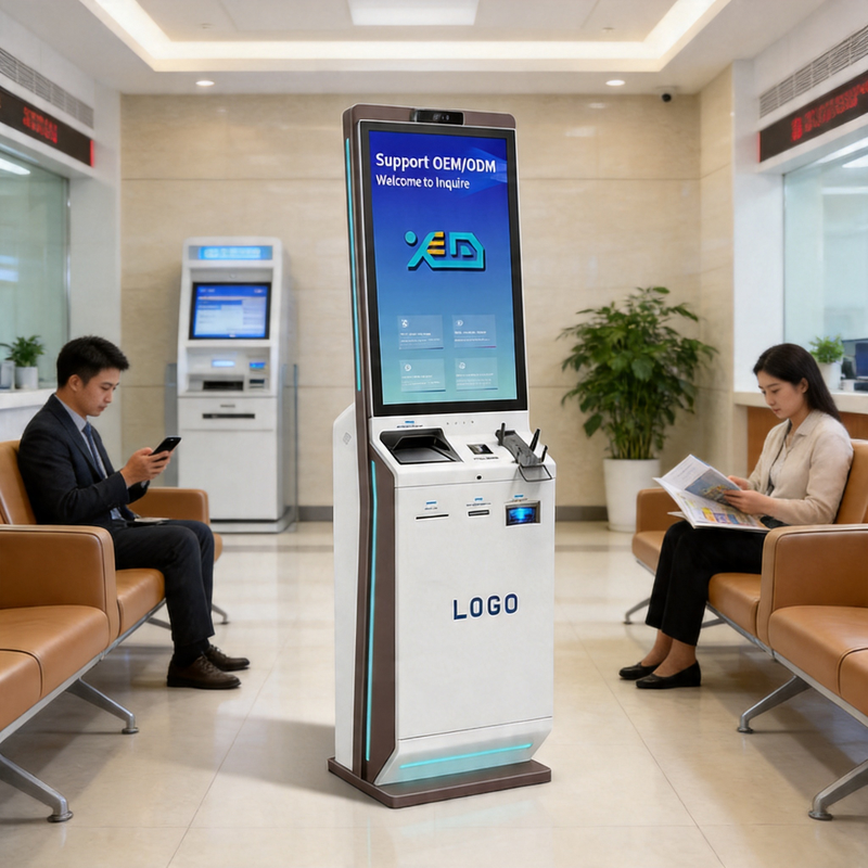 Automatic Self Service Atm Machine Cash