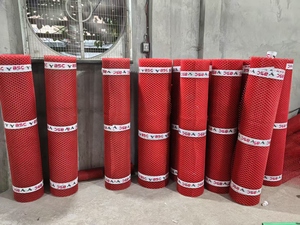 Alta calidad 3D HDPE PE Hollow Advertencia Malla Rejilla Valla Forma de diamante Geonet Net Making Machine Line - Product Image 3