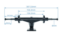 Camions de planche à roulettes électriques Flipsky 12 "adaptés au moteur 6354 \ 6368 pour planche à roulettes électrique bricolage | Longboard | Esk8
