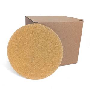 Outils abrasifs en gros, <span class=keywords><strong>papier</strong></span> abrasif 125 mm, <span class=keywords><strong>papier</strong></span> abrasif 5 pouces P240, disque <span class=keywords><strong>de</strong></span> ponçage jaune pour le ponçage et le polissage du bois et <span class=keywords><strong>de</strong></span> l'automobile - Product Image 5