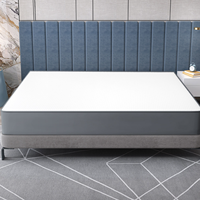 Matelas à ressorts ensachés de taille King en mousse haute densité écologique avec personnalisation de la marque en gros pour la chambre d'hôtel, le mobilier de maison