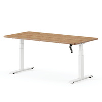 Bureau de travail électrique moderne pour ordinateur, réglable en hauteur, pour personnel, poste de travail assis-debout, table d'étude, mobilier de bureau