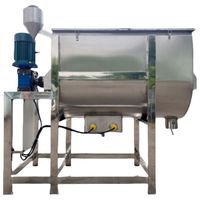 Agitador Vertical de Plástico para Pellets con Motor de Acero Inoxidable para Procesamiento de Productos Químicos, Alimentos, Fertilizantes y Arena