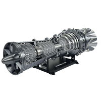 Modèle de moteur turbojet militaire Ge-J79 entièrement en métal, élégant kit de montage DIY pour moteur turbofan, idéal pour le bureau moderne
