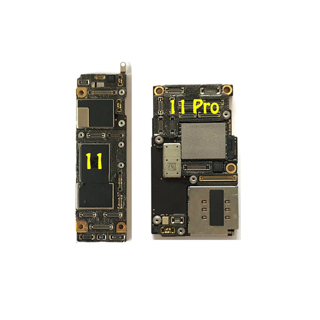 Original Unlocked Motherboard Without Face ID for iPhone 11 11 Pro 11 Pro Max 64GB 128GB 256GB Placa Base Replacement