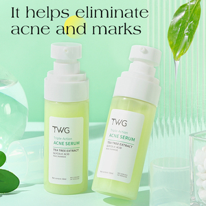 Suero TWG OEM Personalizado con Extracto de Árbol de Té, Niacinamida y TXA para Manchas Oscuras, Antiacné, Blanqueador, Hidratante - Product Image 2