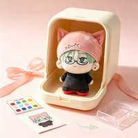 OEM ODM Certifié CE, Poupée en peluche personnalisée de 10 cm, idole K-pop coréenne, en coton doux, jouet en peluche pour enfants, breloque de sac, cadeau de merchandising