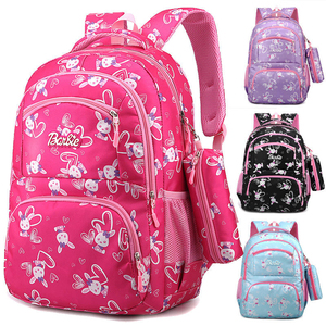 Cross-border Foreign Trade Two-piece Set Pen Case, Korean Cartoon Schoolbag Female Primary <b>School</b> Student Campus <b>Backpack</b> - Product Image 1